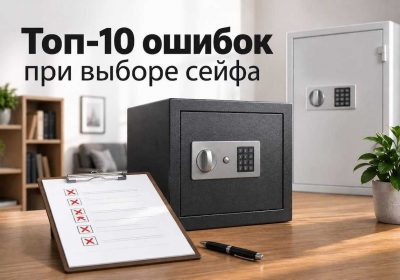 Разбираем распространенные ошибки, которые могут привести к неправильному выбору сейфа.